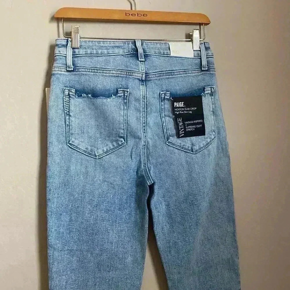 Anthropologie‎ Paige Hoxton Ultra High-Rise Slim Jeans Size 29 - Picture 7 of 16